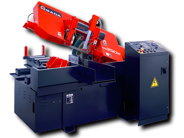 Amada shop band saw