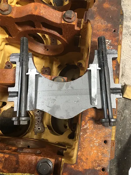 services engine block cutting