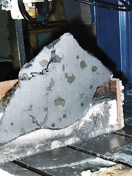 accurate cutting services meteorite post cutting