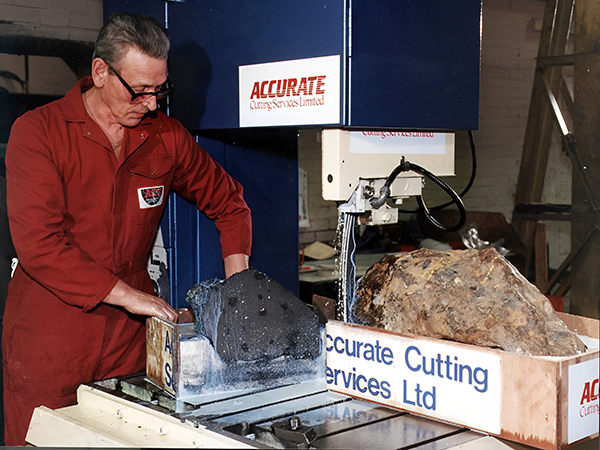 accurate cutting services nantan meteorite cutting